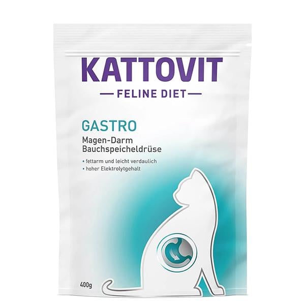 Корм сухий Kattovit Veterinary Gastro дієтичний для котів із захворюваннями шлунково-кишкового тракту та підшлункової залози (39067675)