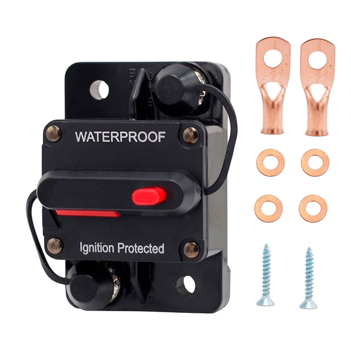 Автоматический выключатель GG-CB5 12-48V 70A однополюсный для авто лодок солнечных систем (38766)