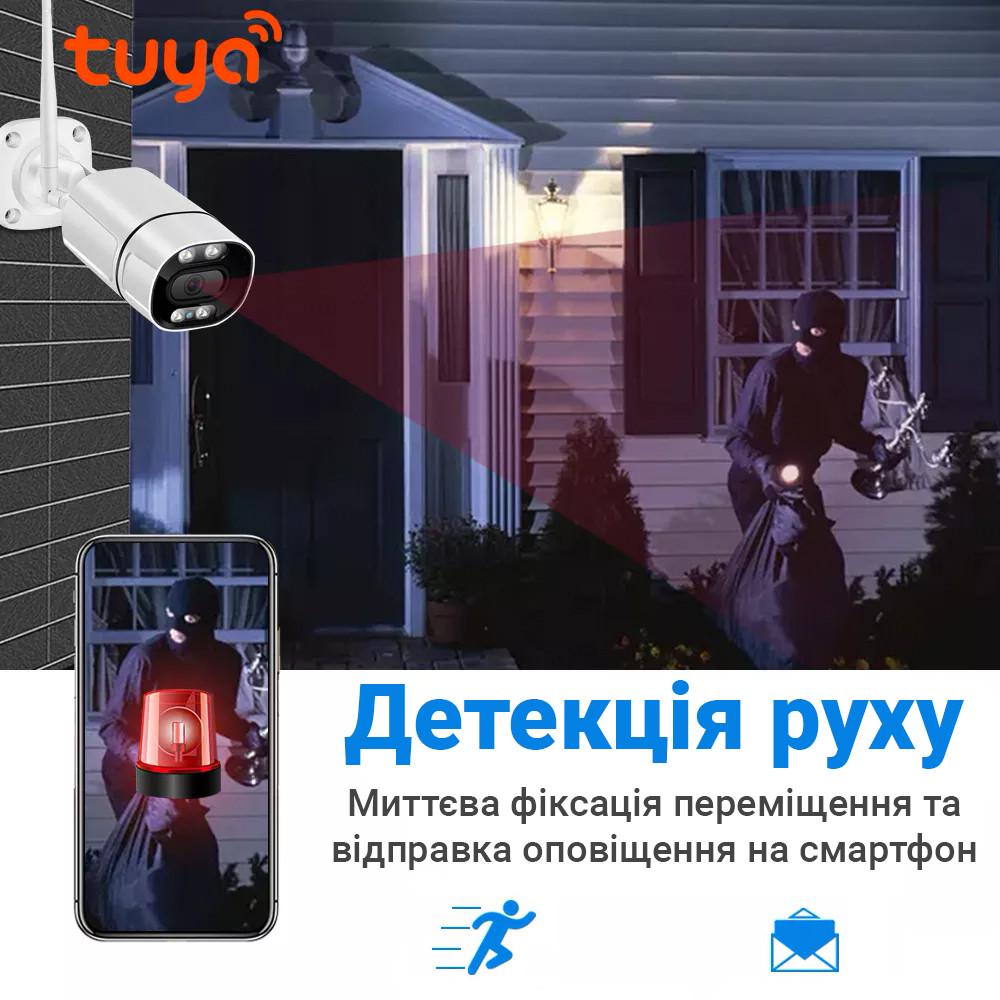 Камера видеонаблюдения Wifi IP USmart OC-01w с двойной подсветкой для умного дома Tuya 3 МП - фото 9 Камера видеонаблюдения Wifi IP USmart OC-01w с двойной подсветкой для умного дома Tuya 3 МП - фото 9