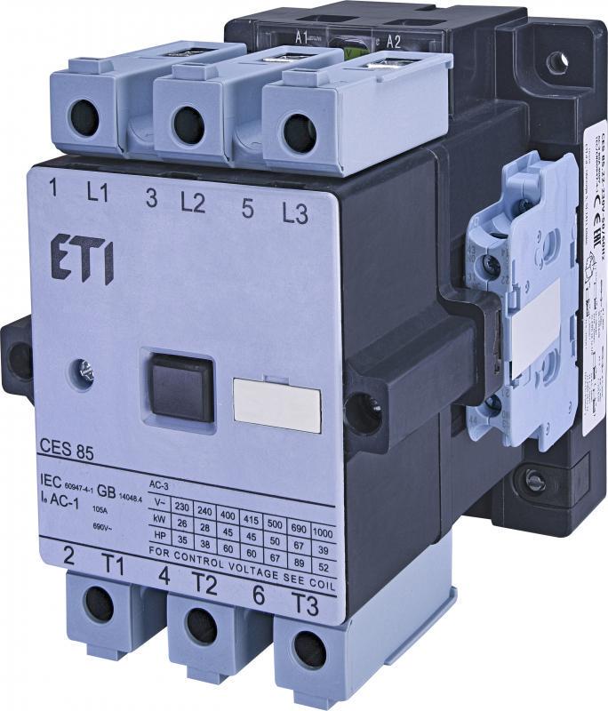 Контактор-пускатель ETI CES 85.22 85А 230 В 2NO 2NC (4646565)