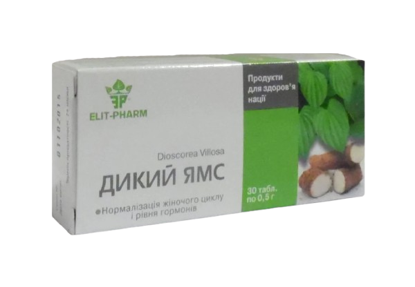 Дикий Ямс Еліт-фарм 30 табл. (891182064)