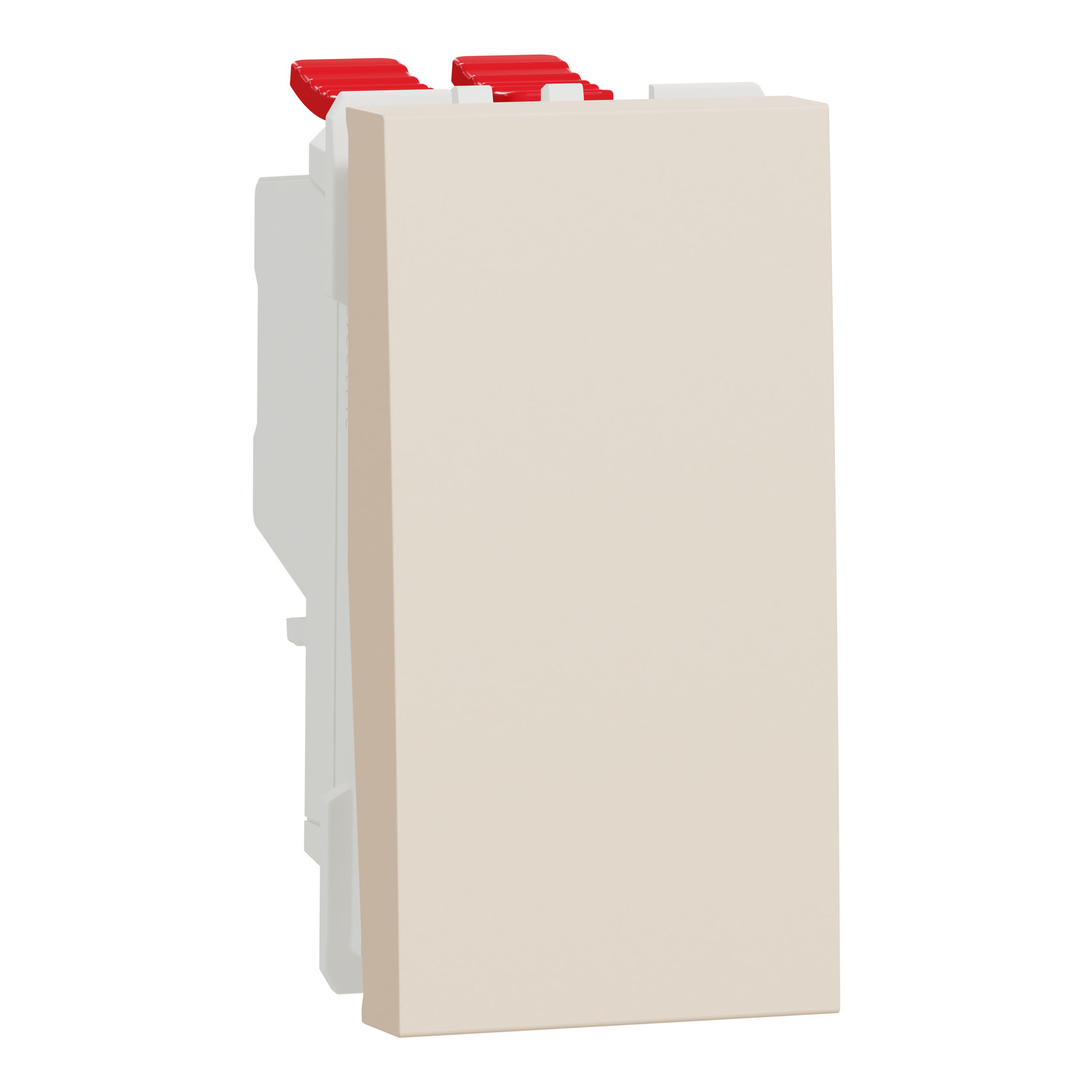 Переключатель перекрестный Schneider Electric Unica New 1 модуль Бежевый (NU310544)