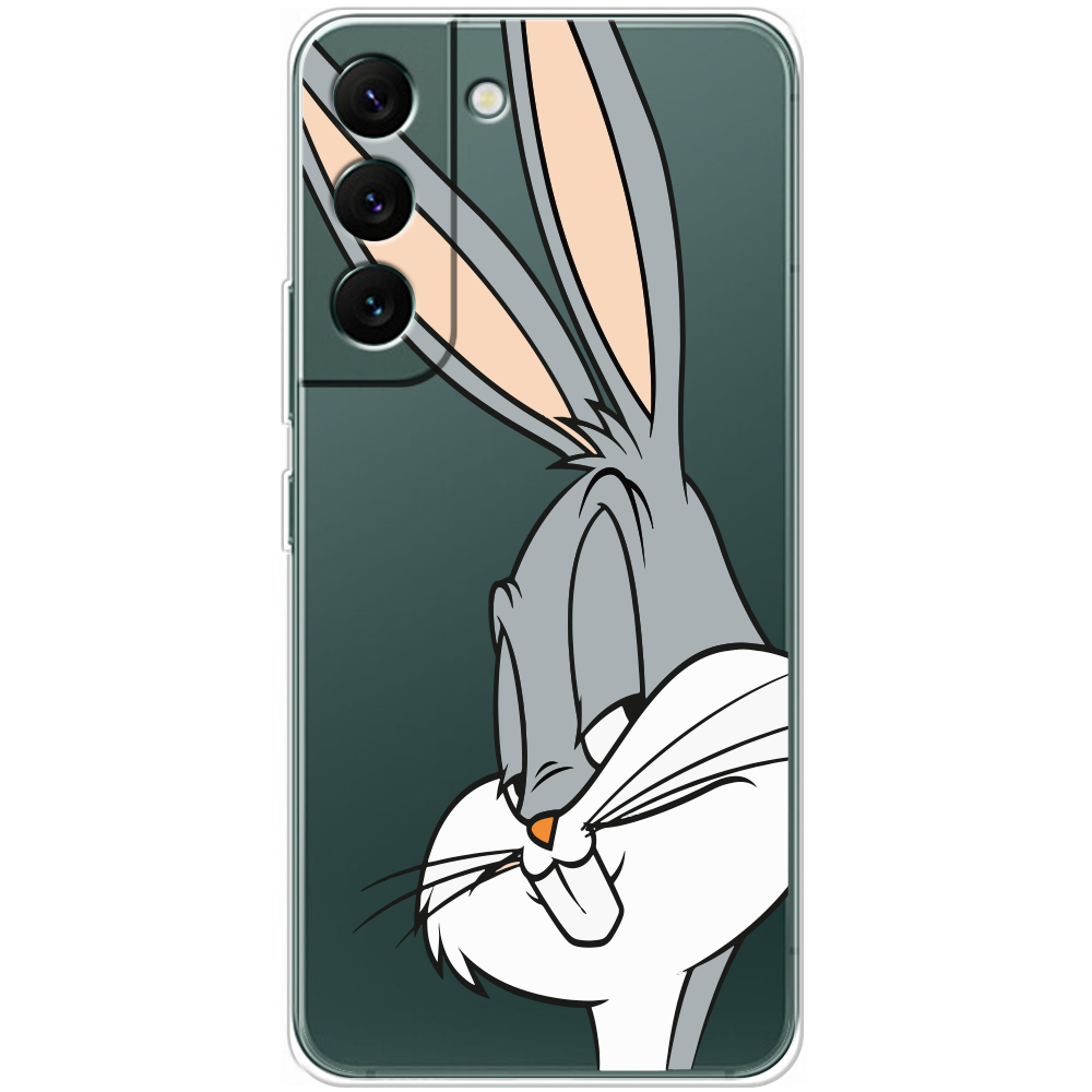 Чохол BoxFace Samsung Galaxy S22 (S901) Lucky Rabbit Прозорий силікон (44180-bk81-44180) - фото 1