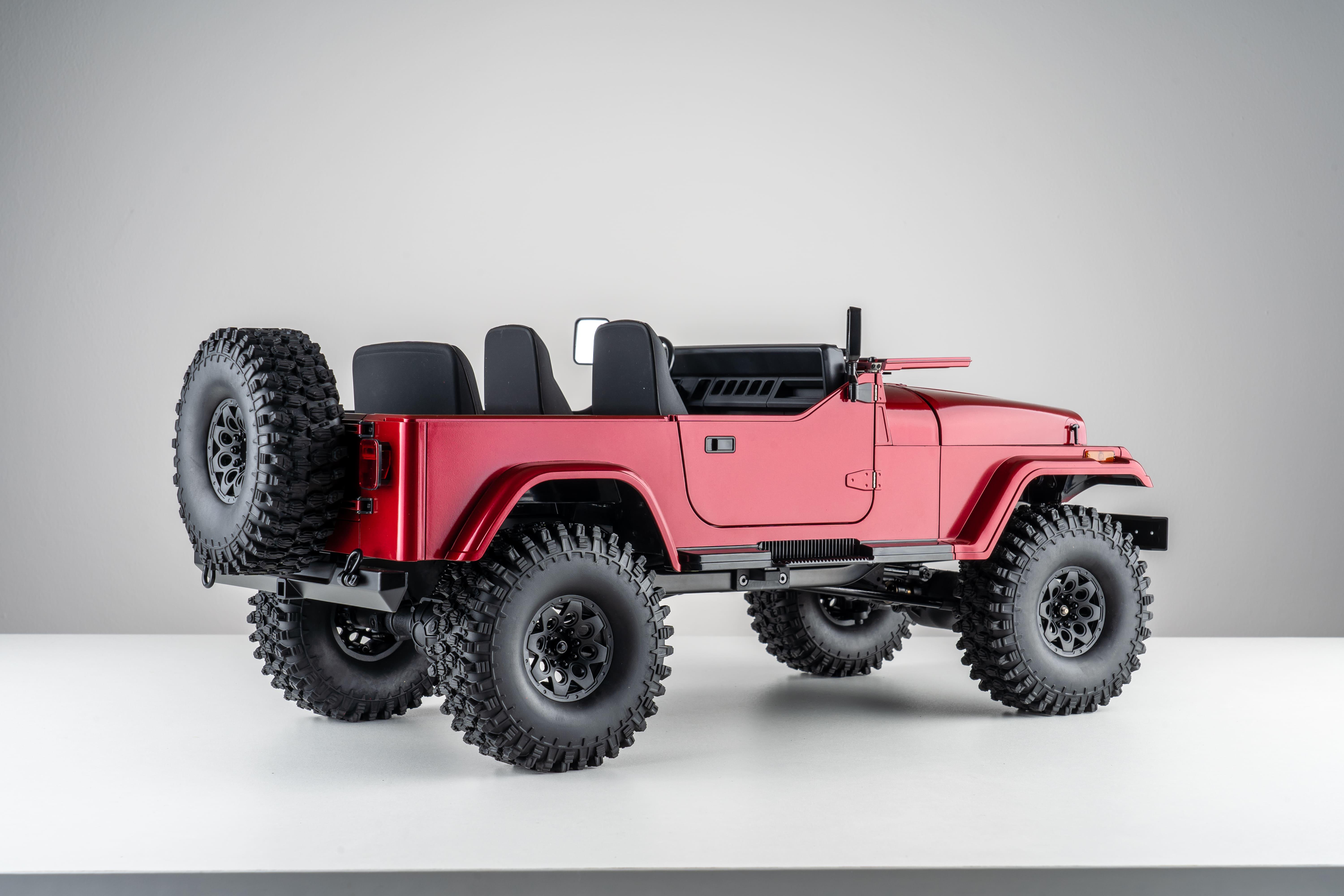 Радиоуправляемая машина ROC HOBBY 1:10 Mashigan RS JEEP Red - фото 21 Радиоуправляемая машина ROC HOBBY 1:10 Mashigan RS JEEP Red - фото 21