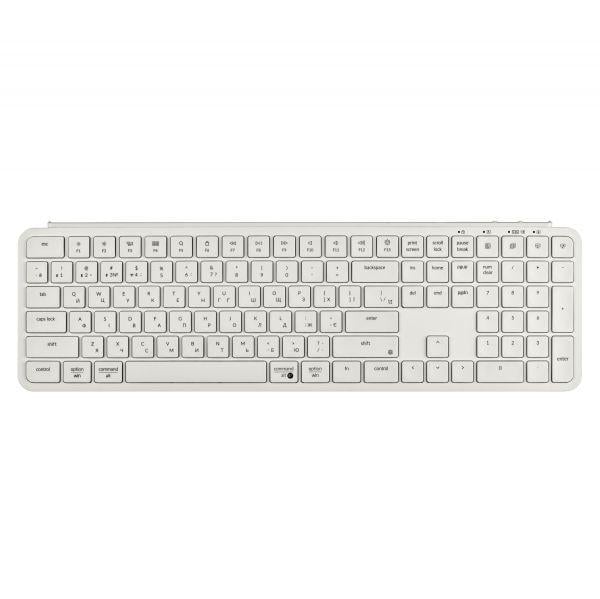 Клавиатура Keychron B6 Pro USB/WL/BT ivory White (B6P-K8-UA)