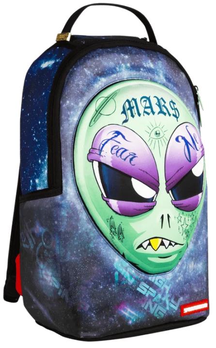 Рюкзак молодіжний Sprayground 3D Lenticular Alien Head 17 л Різнокольоровий (813985034942)