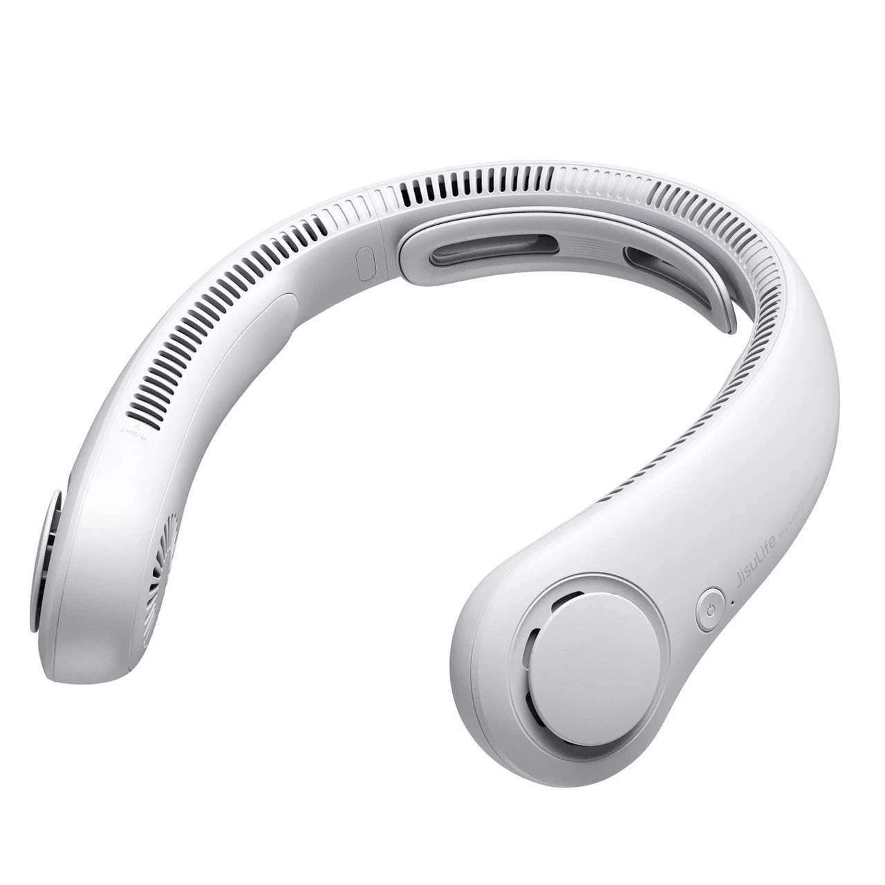 Вентилятор на шею JisuLife Neck Fan Life4 портативный Type-C 5000 mAh Серый (135113) Вентилятор на шею JisuLife Neck Fan Life4 портативный Type-C 5000 mAh Серый (135113)