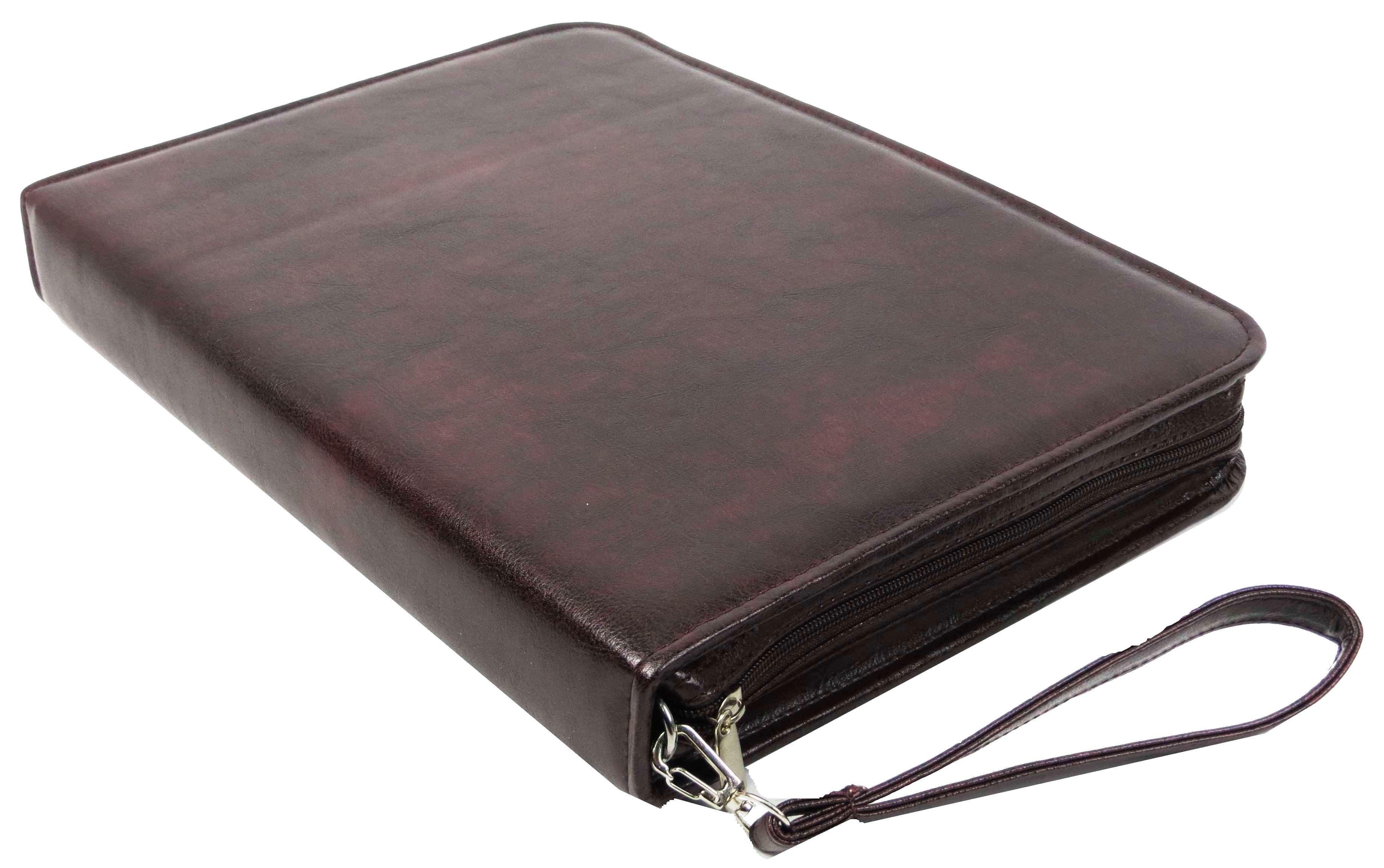 Папка деловая Exclusive для документов из экокожи Коричневый (710900 brown)