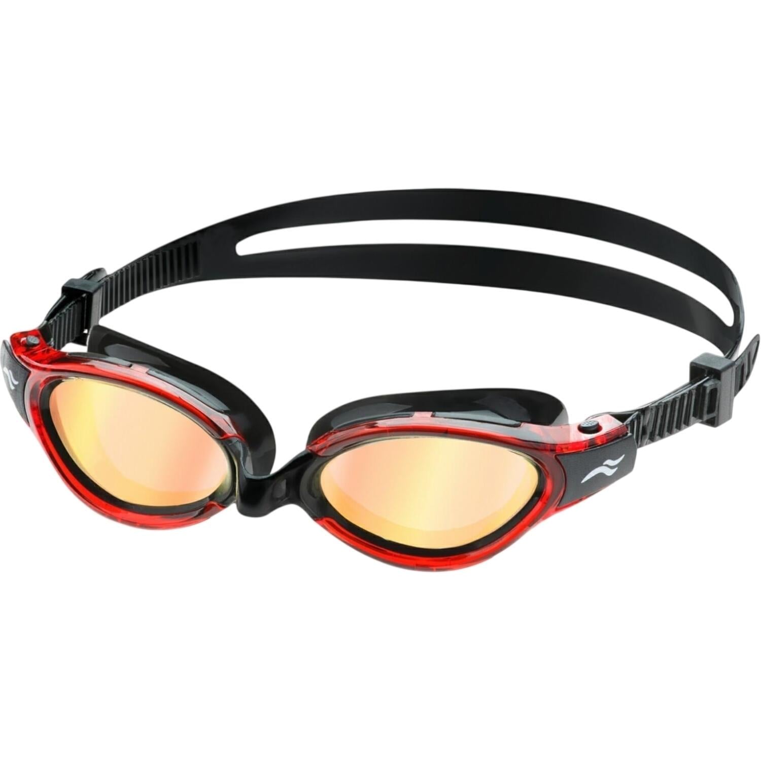 Очки для плавания Aqua Speed TRITON 2.0 MIRROR Красно-черный (283-31)