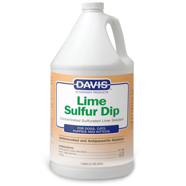 Средство антимикробное и антипаразитарное для собак и котов концентрат Davis Lime Sulfur Dip (LSDG)