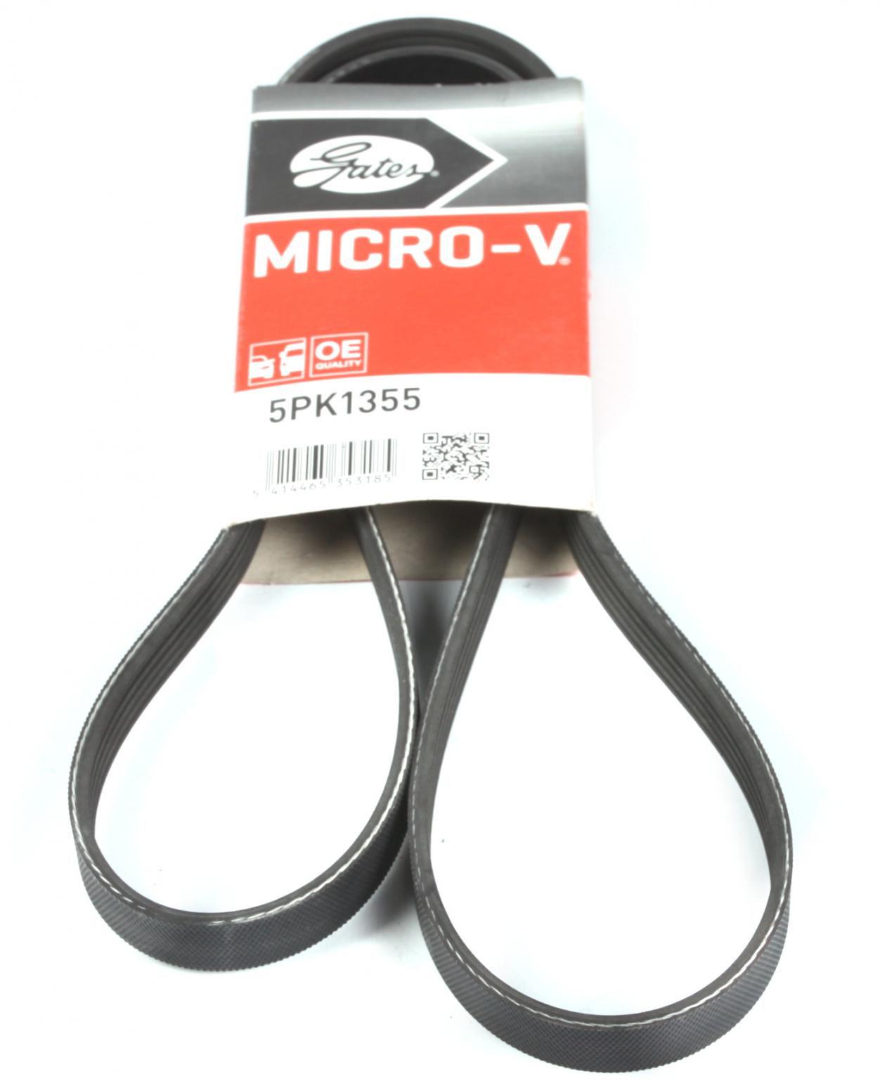 Ремень генератора GATES Opel Astra/Corsa 1.0/1.2/1.4 00- (5PK1355)