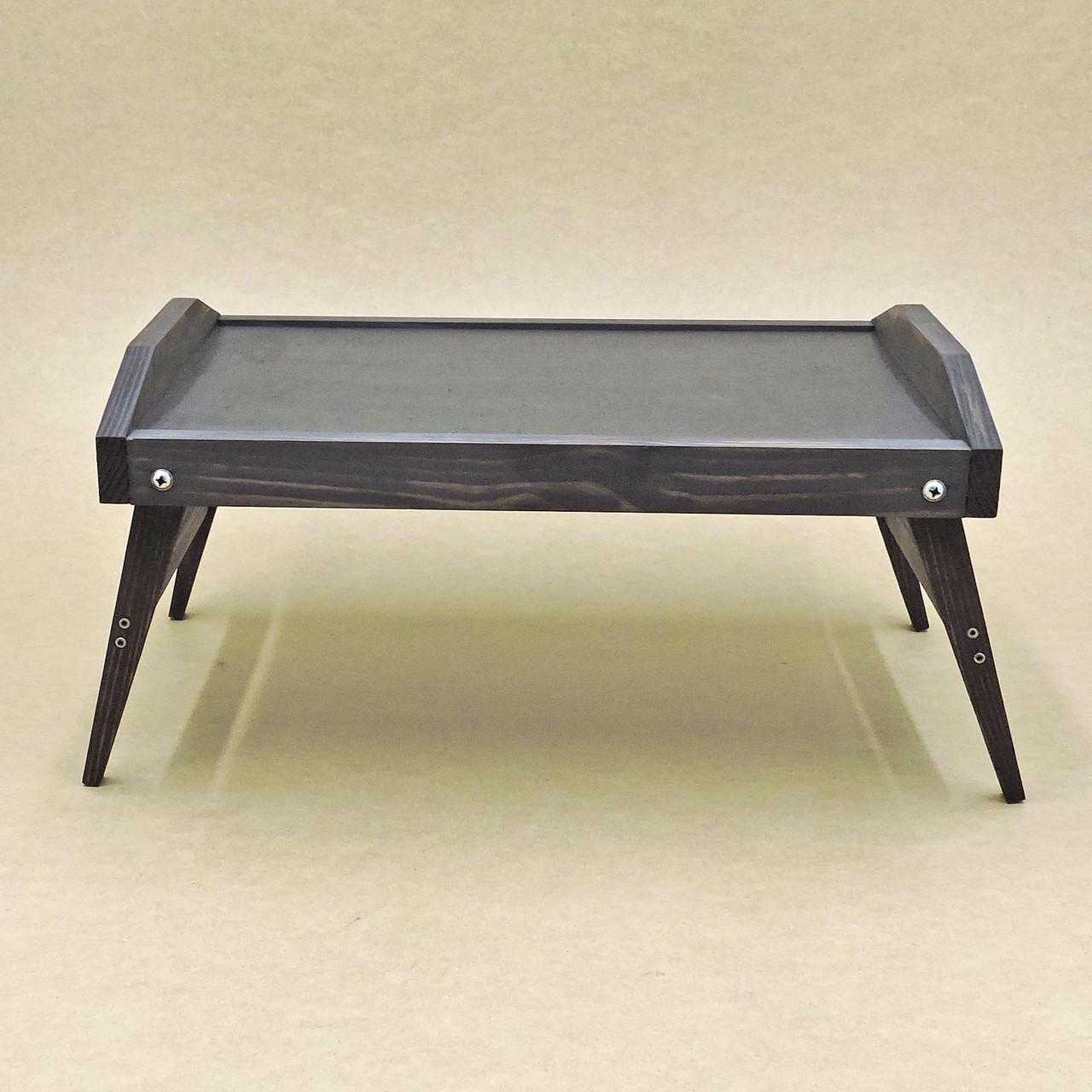 Столик-піднос для сніданку з дерева Колорадо Венге (СТП-005112) - фото 7 Столик-піднос для сніданку з дерева Колорадо Венге (СТП-005112) - фото 7