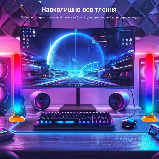 Панелі світлодіодні розумні RGB 2 шт управління з пульта та телефону (SKS-JZ-17) - фото 6 Панелі світлодіодні розумні RGB 2 шт управління з пульта та телефону (SKS-JZ-17) - фото 6
