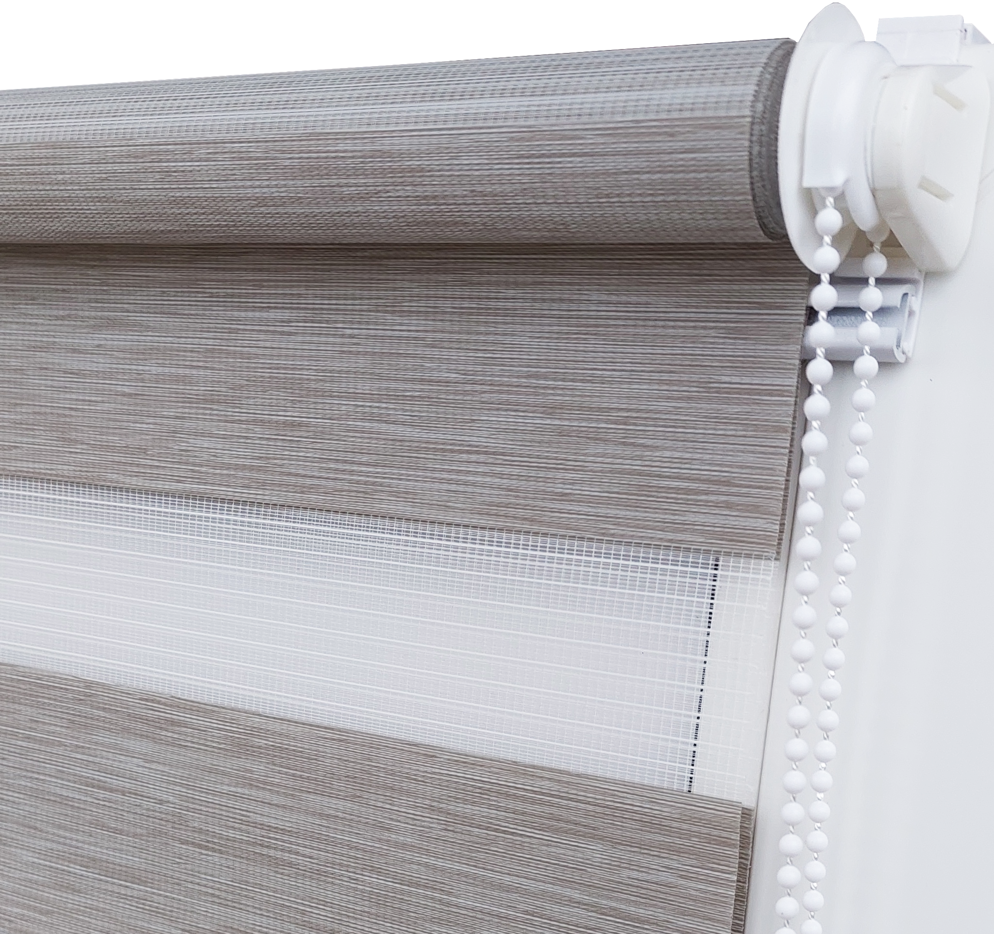 Ролета день-ночь Bigimot 66x150 см Бежевый (N 208-150-66) - фото 2 Ролета день-ночь Bigimot 66x150 см Бежевый (N 208-150-66) - фото 2