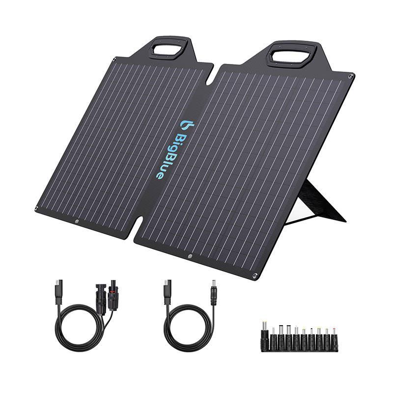 Солнечная панель портативная зарядная Solar panel BIGblue B418 100W (10418252) - фото 2