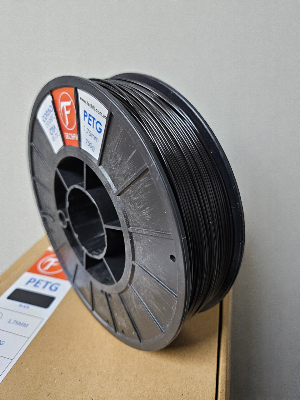 Нить для 3D печати PETG Techfil марка 074 1,75 мм Черный - фото 6 Нить для 3D печати PETG Techfil марка 074 1,75 мм Черный - фото 6