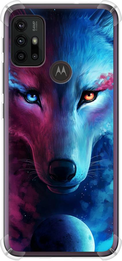 Чехол на Motorola Moto G30 Арт-волк (3999sp-2320-42517)