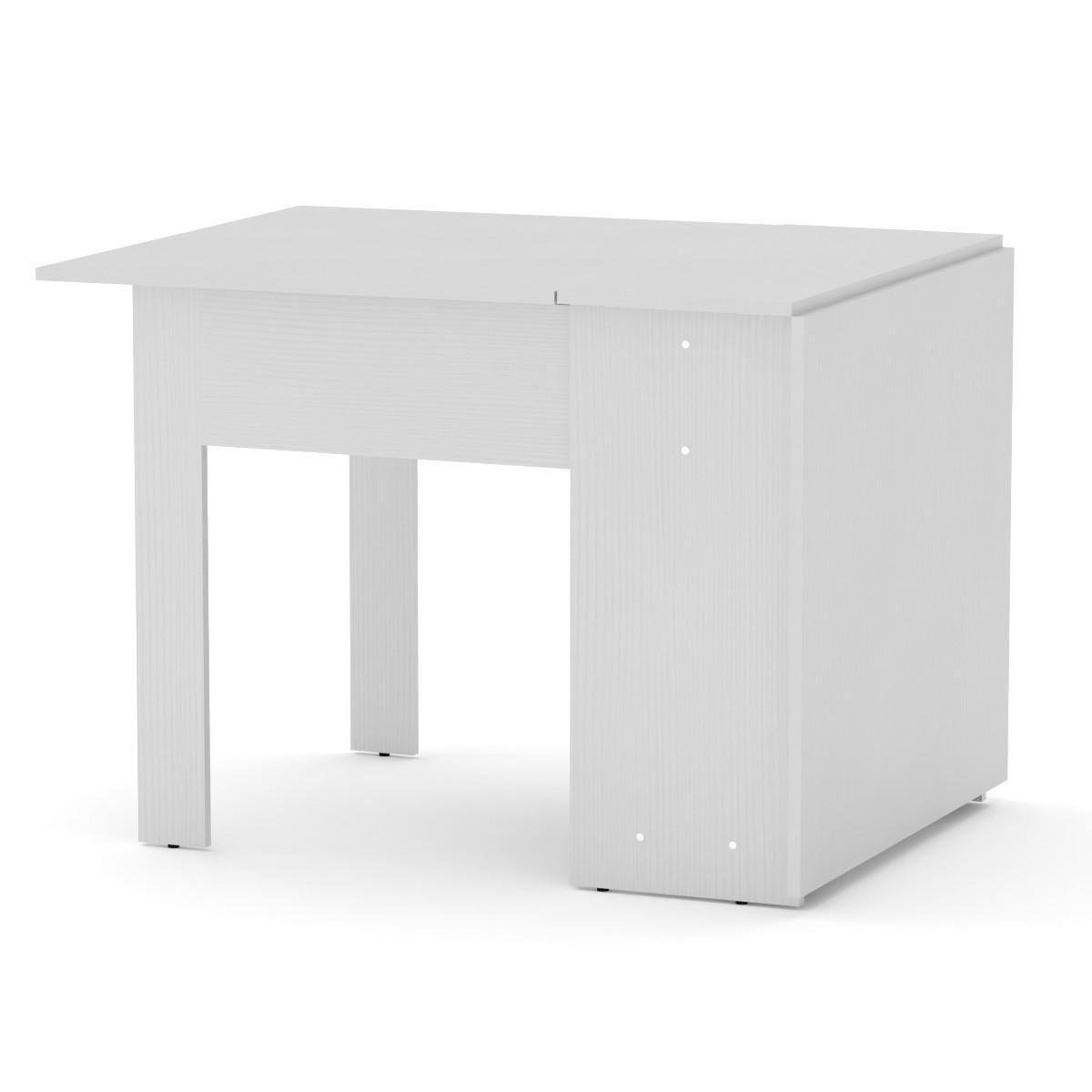 Стіл розкладний МебліКо книжка-1 76х33х74 см Альба/Білий (k-2301-1) - фото 1