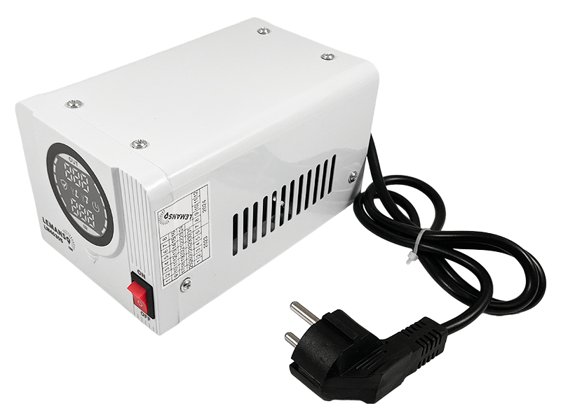 Стабилизатор напряжения Lemanso LM40305 500 VA 300 Вт 170-270 В Белый (7938)