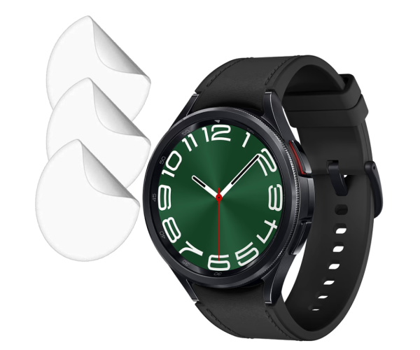 Пленка противоударная гидрогелевая Hydrogel Film для Samsung Galaxy Watch 6 Classic 3 шт. Transparent