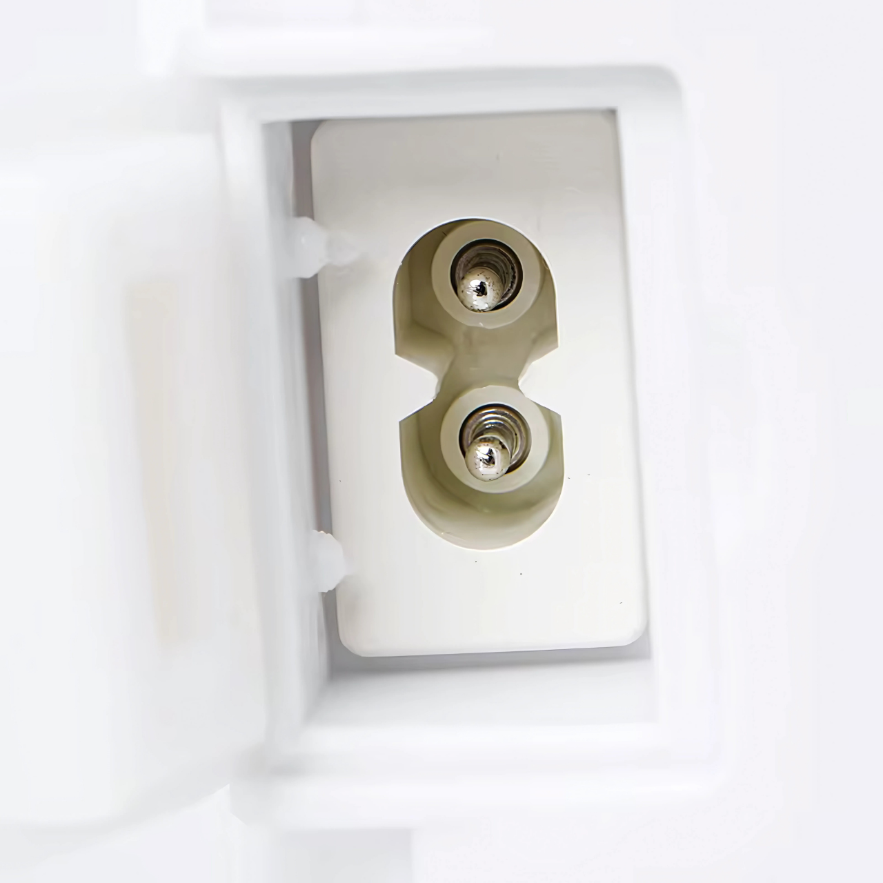 Ланч бокс термостійкий із харчового з ложкою з підігрівом 1,050 л 220 В Біло-жовтогарячий (1793665159) - фото 4