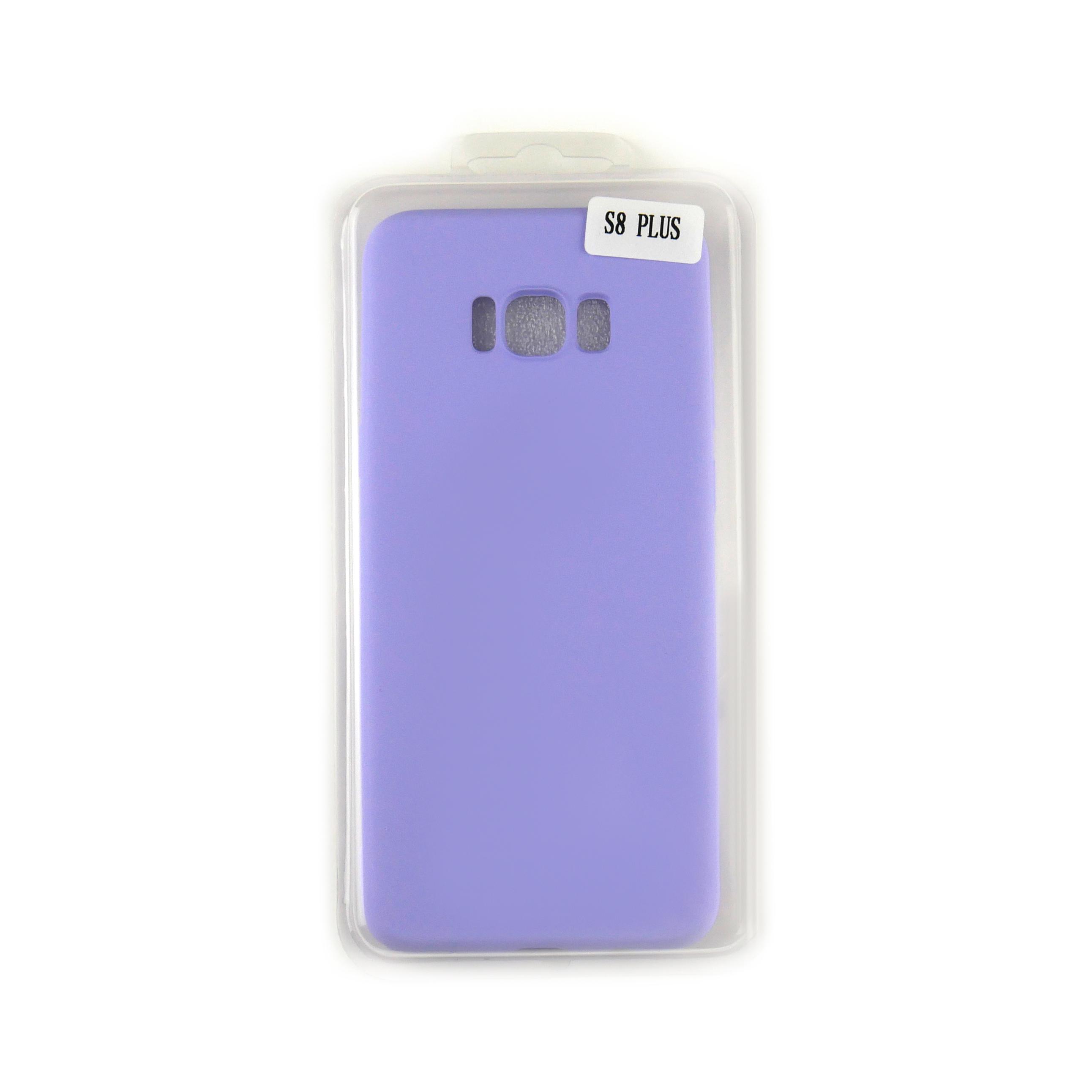Чехол Silicone Case Full Cover Samsung S8 Plus Лавандовый