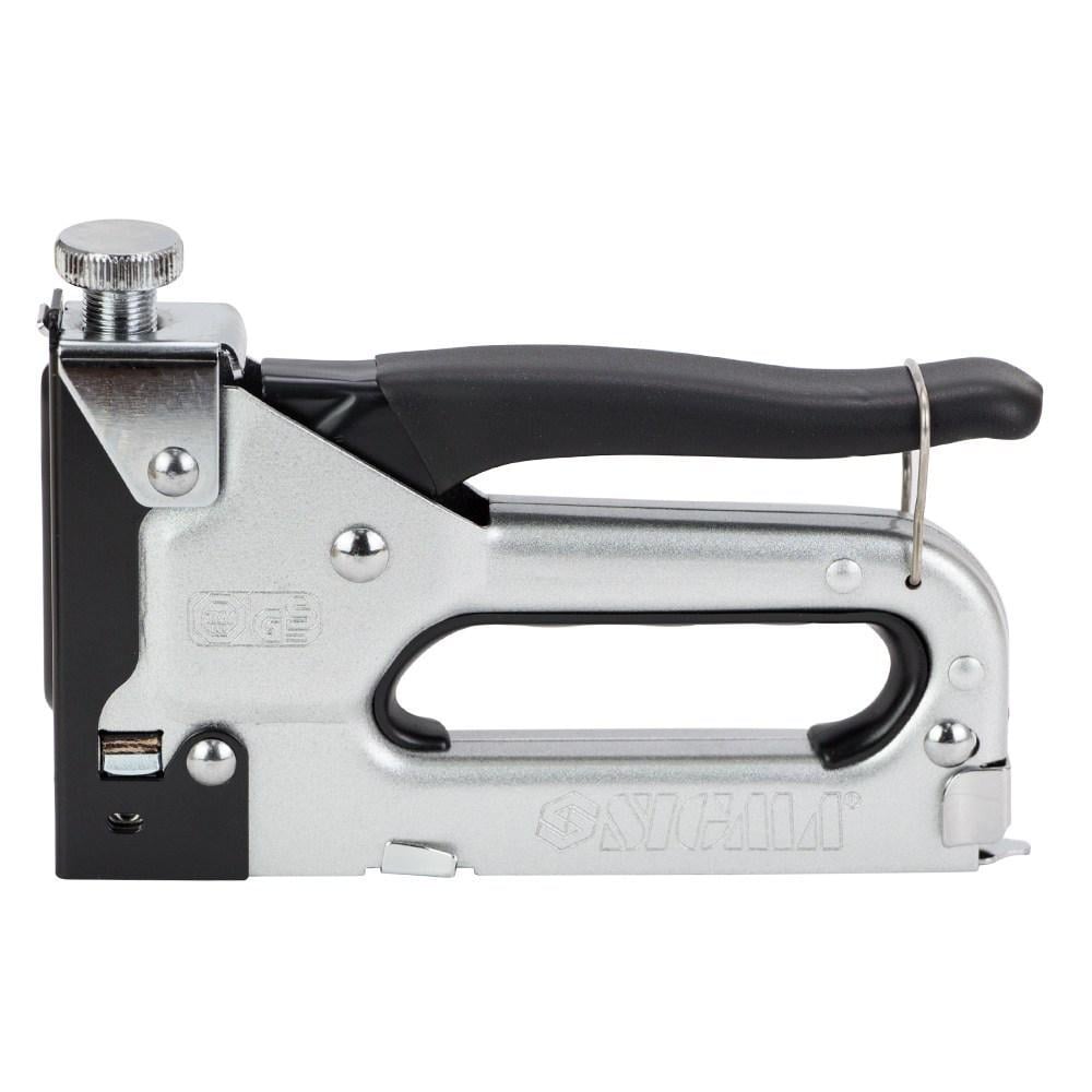 Степлер Sigma с регулятором для скоб 4-14 мм Хром (2821021) - фото 4