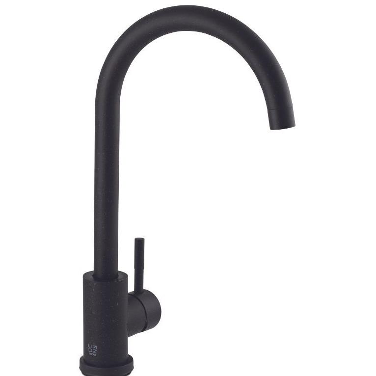 Змішувач для кухні Lidz Aria 015F (k35) LDARI015FBLA45288 одноважільний Чорний (193544)