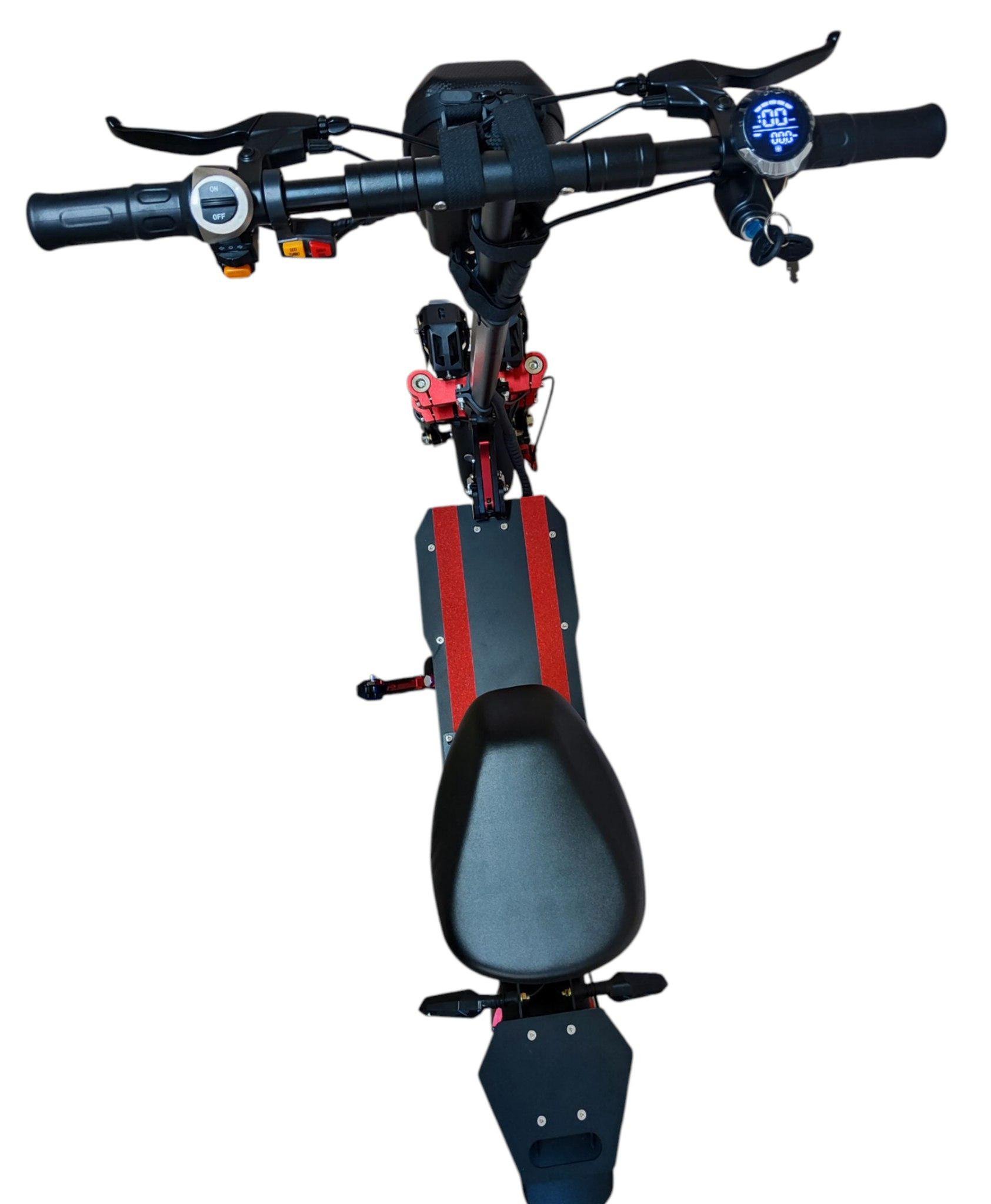 Електросамокат TESLA 30000 2x2000W 52V 19Ah з сидінням (28470401) - фото 4 Електросамокат TESLA 30000 2x2000W 52V 19Ah з сидінням (28470401) - фото 4