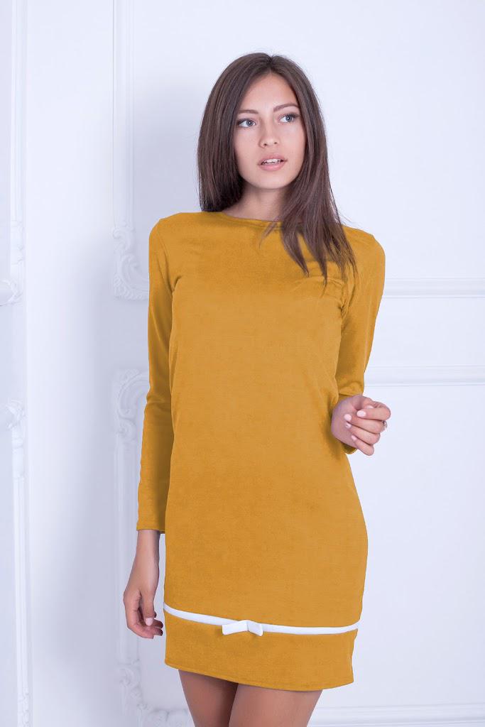 Платье женское Podium Camellia 16872-MUSTARD XXL Горчичный