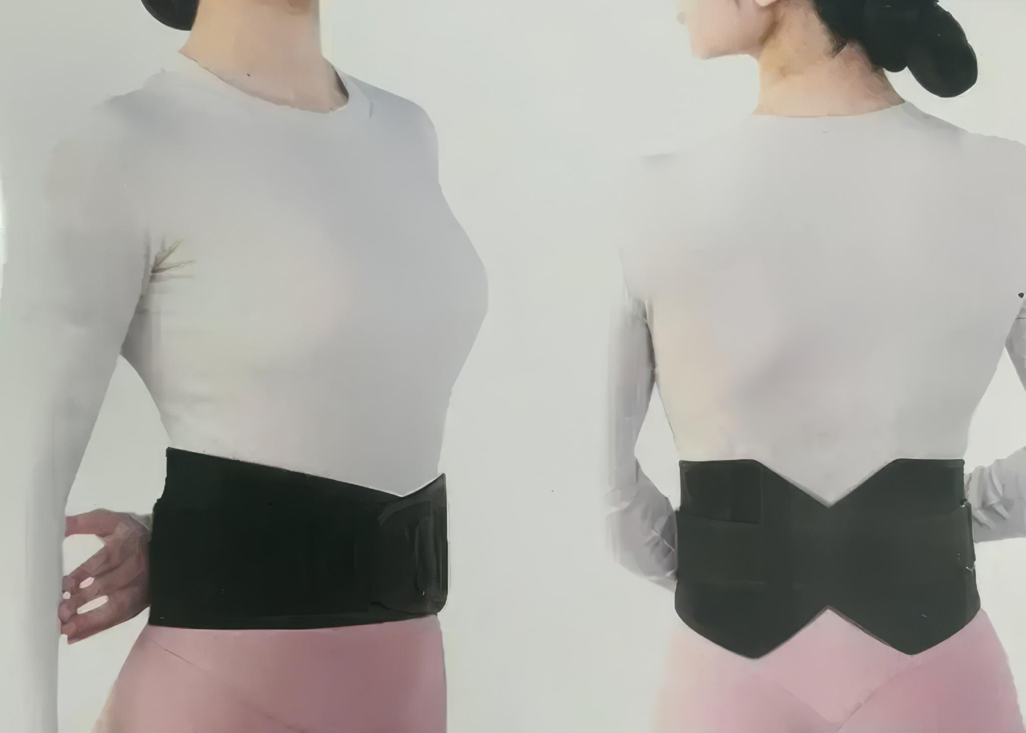 Пояс для попереку Waistband AND942 при фізичних навантаженнях Чорний (25685649) - фото 2