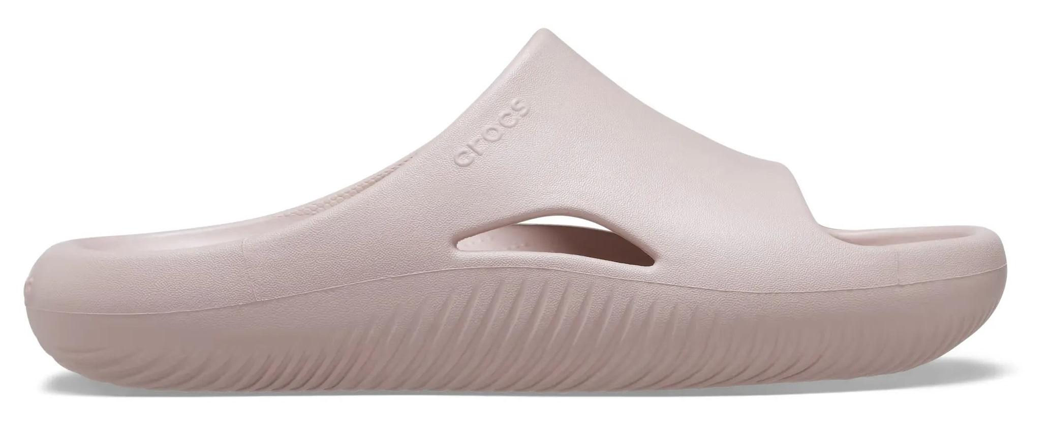 Шлепанцы женские Crocs Mellow Slide M6W8 р. 38 24,5 см Pink Clay (208392)