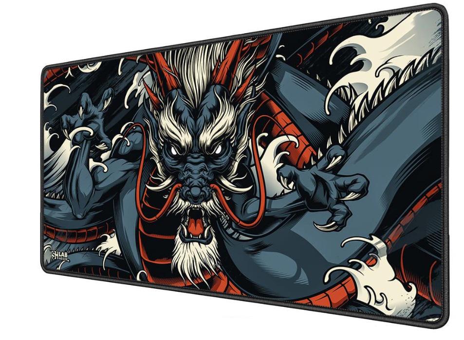 Игровая поверхность SHLab Серый Дракон SHM-640 60х30 см (40036) Игровая поверхность SHLab Серый Дракон SHM-640 60х30 см (40036)