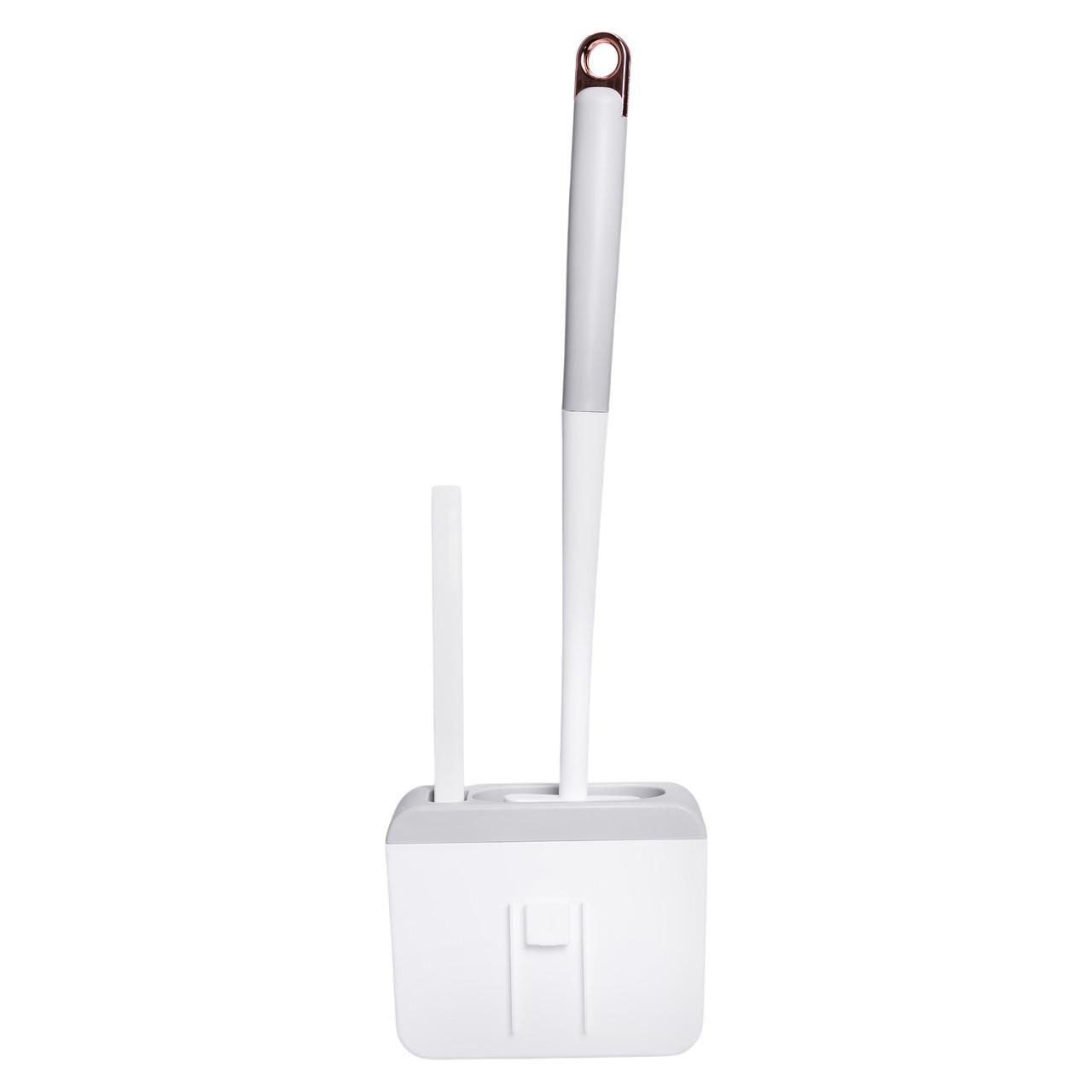 Комплект аксессуаров для туалета с подставкой HP-35015-48G 13х5,5х42 см Серый (A-035275) - фото 6 Комплект аксессуаров для туалета с подставкой HP-35015-48G 13х5,5х42 см Серый (A-035275) - фото 6