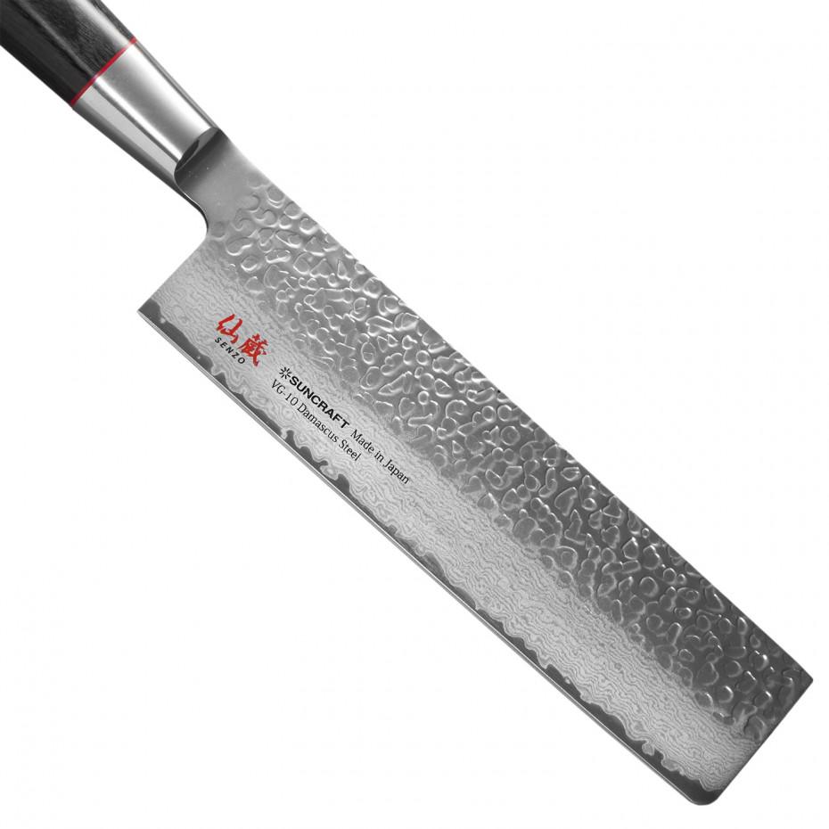 Кухонный нож Suncraft Senzo Classic Накири 170 мм (SZ-15) - фото 2