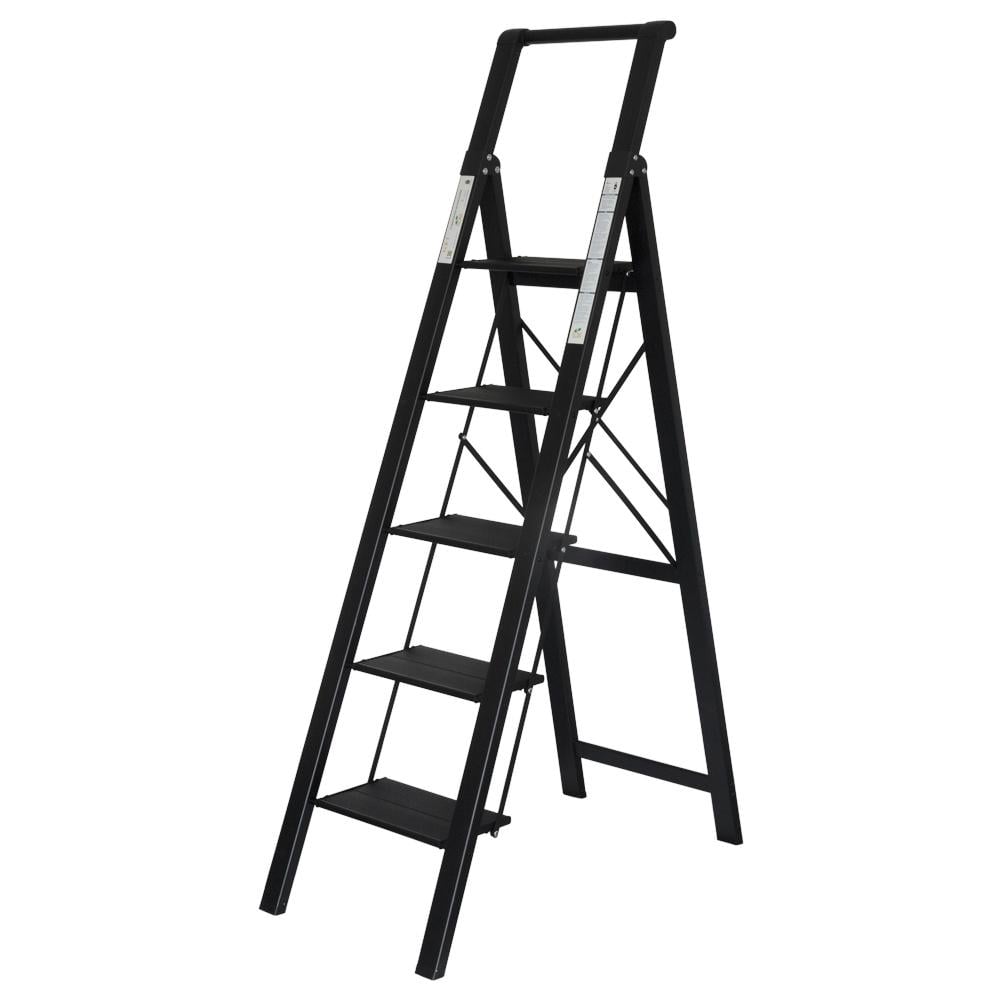 Стрем'янка алюмінієва Sigma Loft 5 сходинок 1,73 м (5036334) - фото 1 Стрем'янка алюмінієва Sigma Loft 5 сходинок 1,73 м (5036334) - фото 1