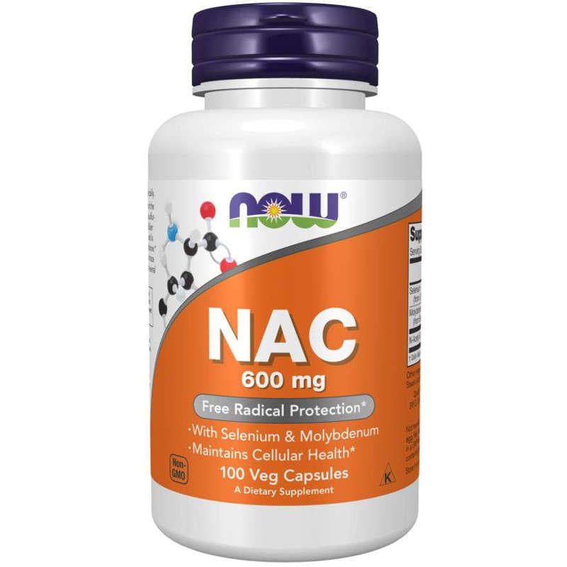 NOW NAC-ACETYL CYSTEINE 600 мг