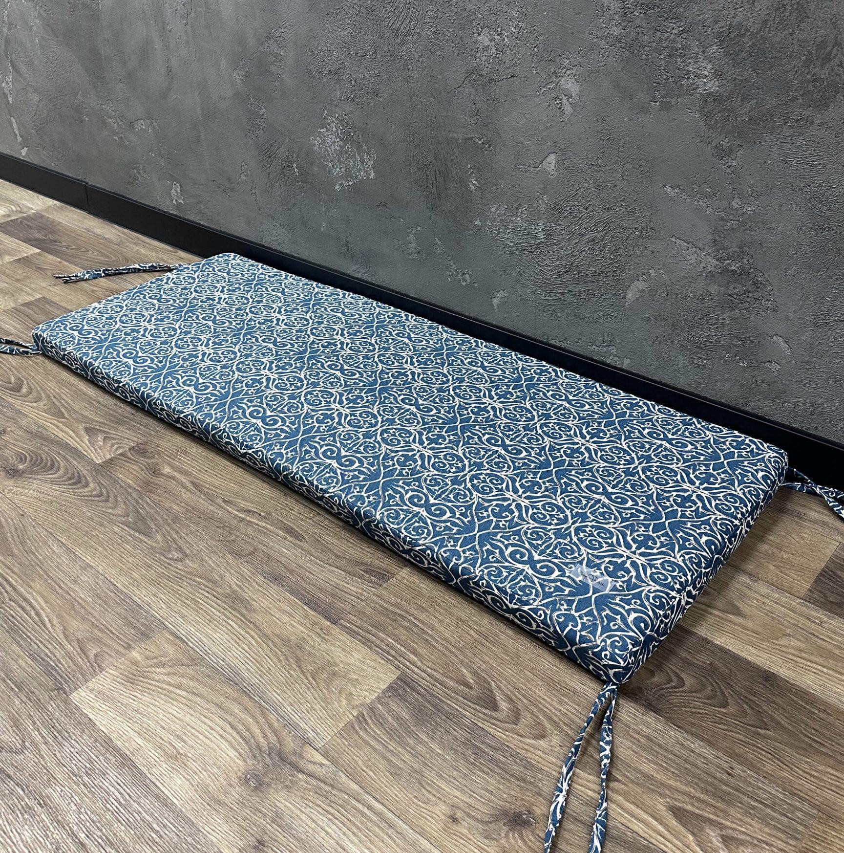 Матрас Comfort Home Curly на подоконник/каркасы/поддоны/садовая мебель 120х40х5 см