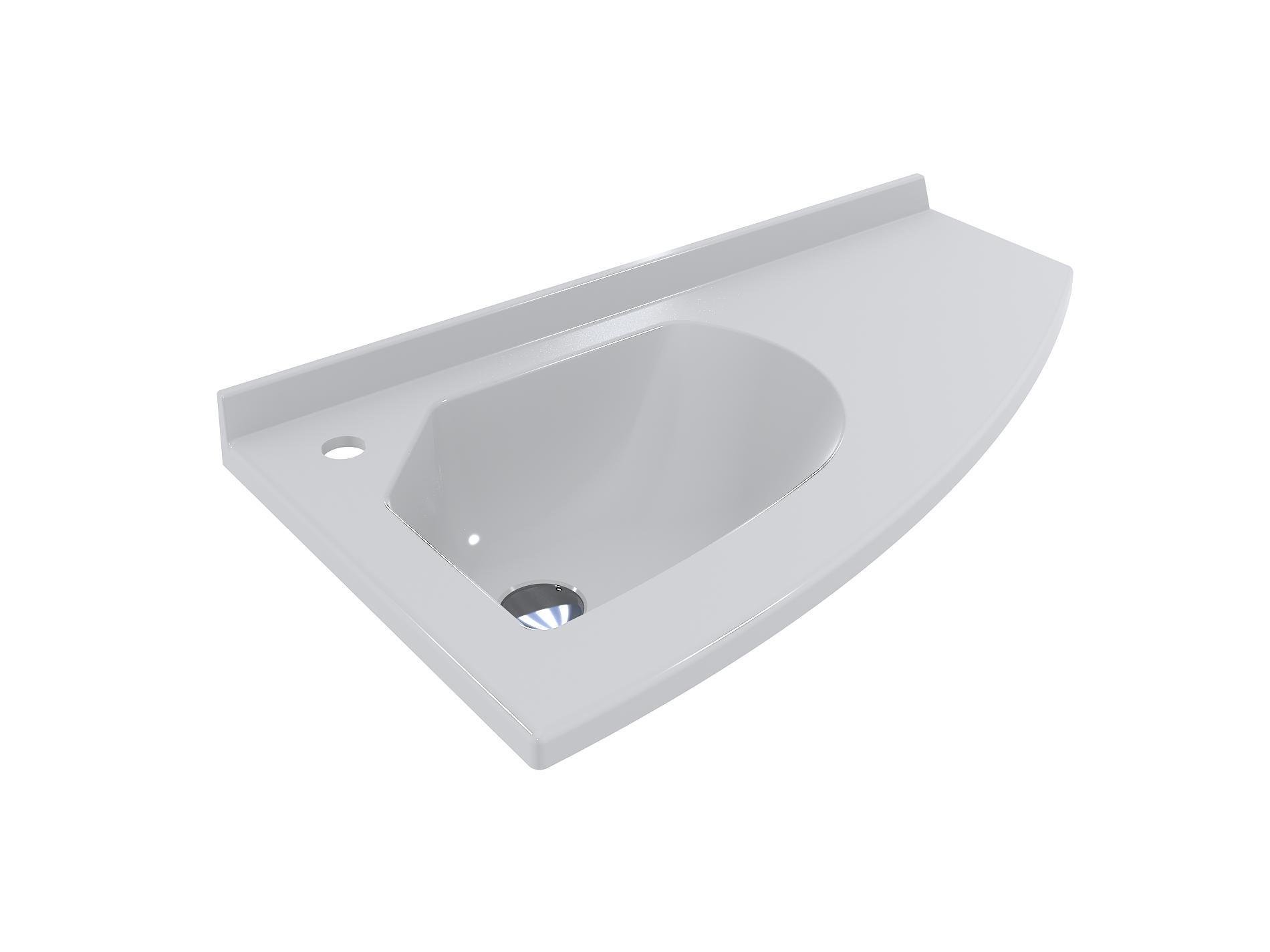 Умывальник для ванной комнаты Fancy Marble Patricia 800 L (6608301)