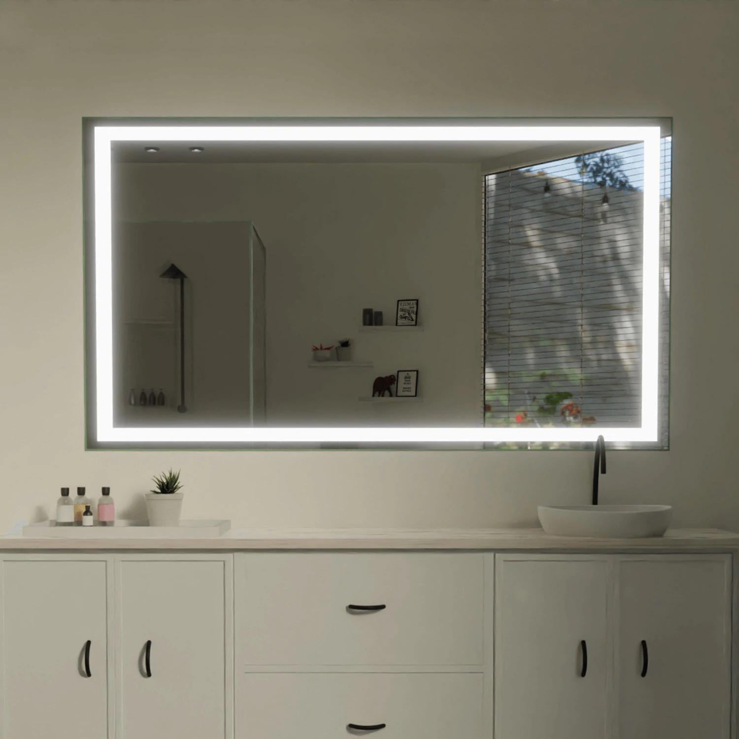 Зеркало Dim Dzerkal EVOLA с LED-подсветкой 90х70 см (7771)