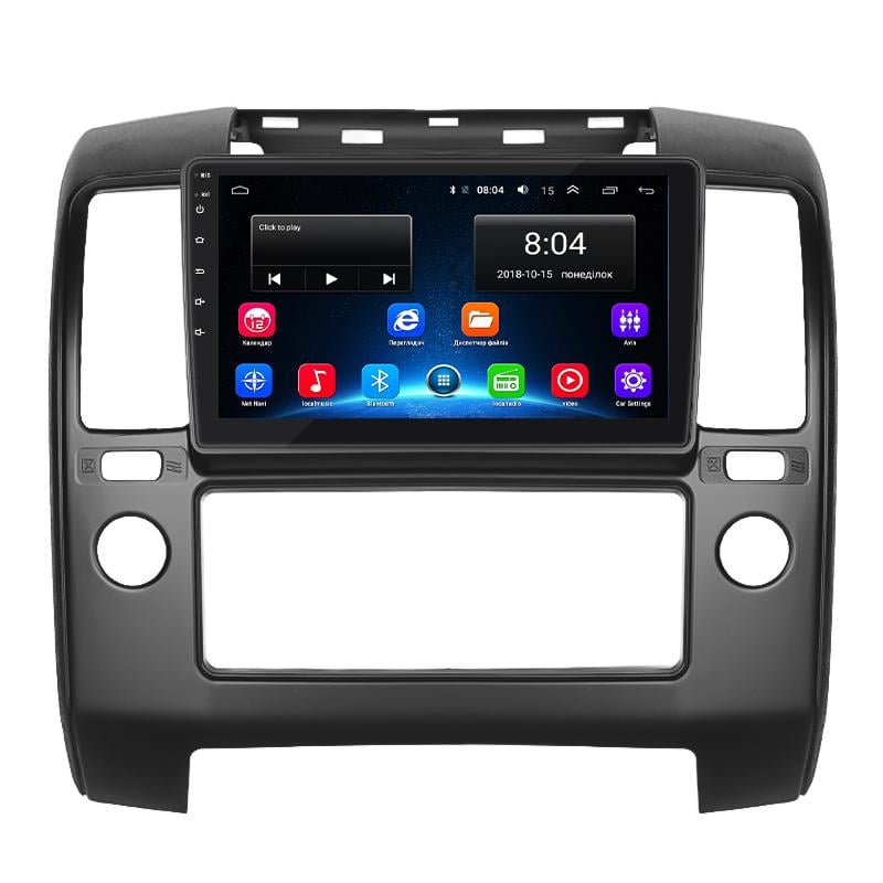 Автомагнитола штатная Lesko Base для Nissan Navara/Frontier III D40 рестайлинг 2010-2015 г. Wi-Fi/GPS 2/32 GB 10" (11498-64385)