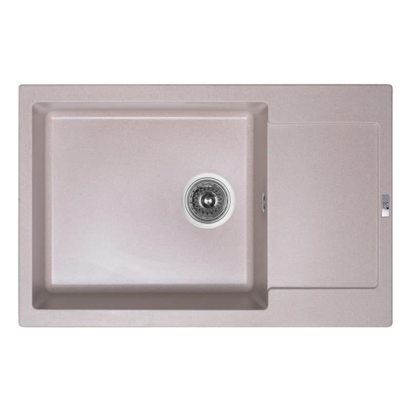 Мийка для кухні Lidz COL-06 LIDZCOL06781510200 гранітна 775x495 мм Бежевий (83211)