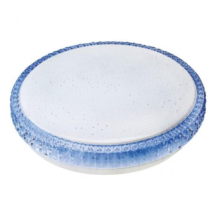 Светодиодный светильник потолочный декоративный Horoz Electric 48W 6400К IP20 Ghost-48 Голубой