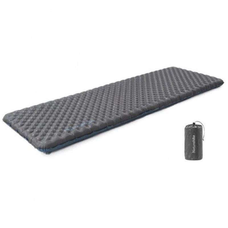 Туристический коврик Naturehike CNH22DZ018 с мешком для надувания 196x64x7 см Черный (6975641888475) - фото 2 Туристический коврик Naturehike CNH22DZ018 с мешком для надувания 196x64x7 см Черный (6975641888475) - фото 2