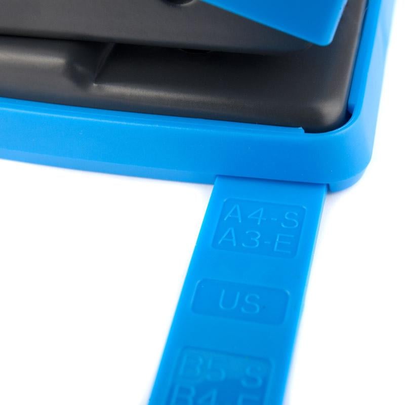 Діркопробивач Axent Shell до 30 аркушів пластиковий Блакитний (3430-07-A) - фото 3 Діркопробивач Axent Shell до 30 аркушів пластиковий Блакитний (3430-07-A) - фото 3