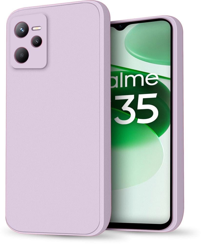 Силиконовый чехол HardCorner для Realme C35 Lilac (30670-3B)