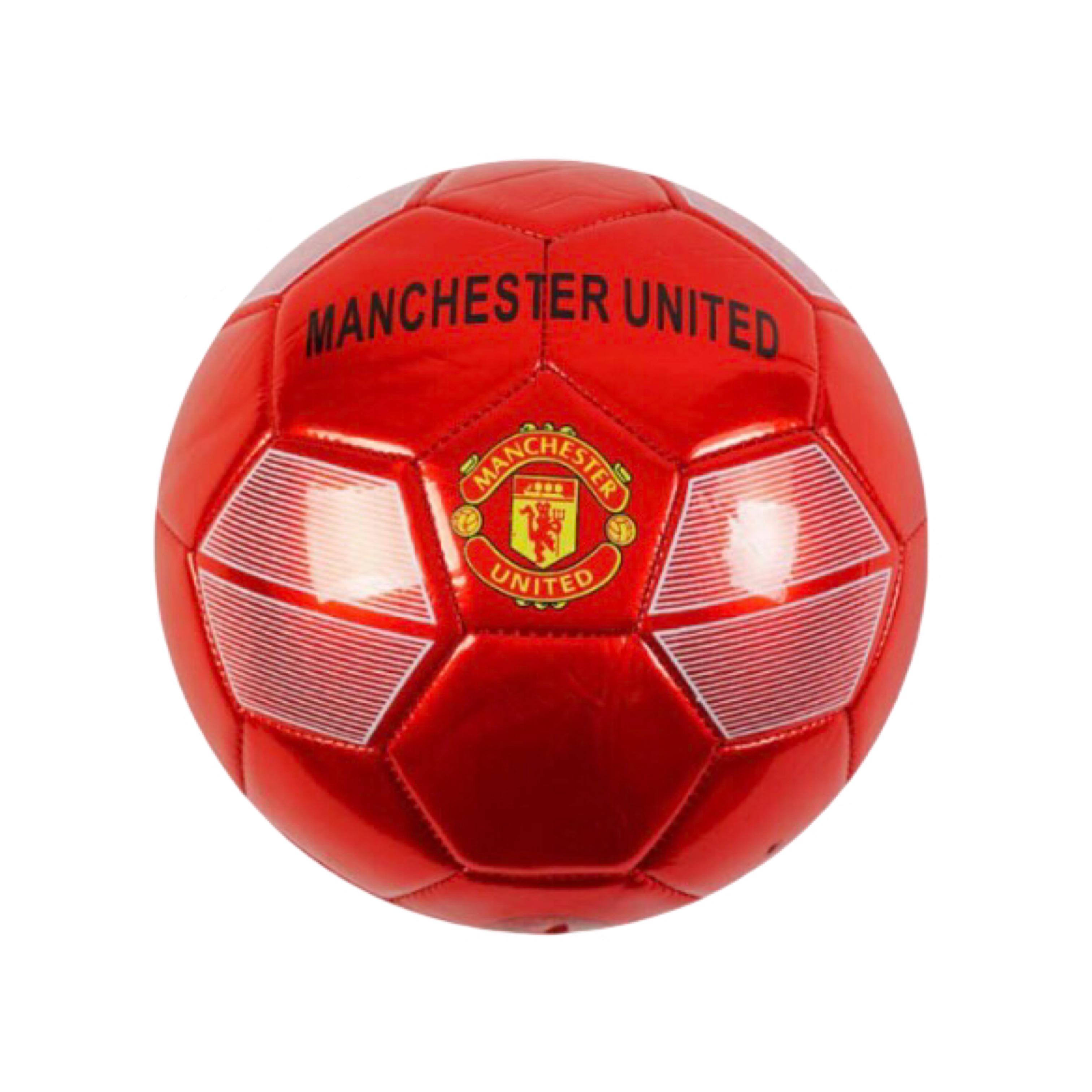 Футбольный мяч №5 мягкий PVC 330-350 г Manchester United Красный (C 62411-2)