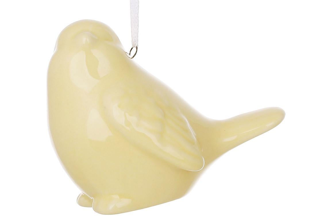 Підвіска декоративна BonaDi Пташка 6,3x4,5x5 см Жовтий (495-508) - фото 1 Підвіска декоративна BonaDi Пташка 6,3x4,5x5 см Жовтий (495-508) - фото 1