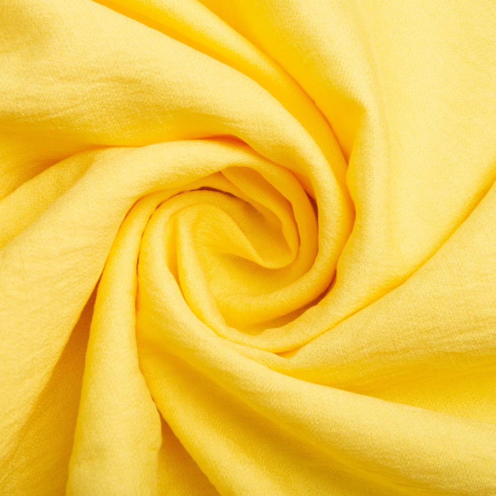 Ткань лен однотонная Ария V-1540 Желтый (25179)