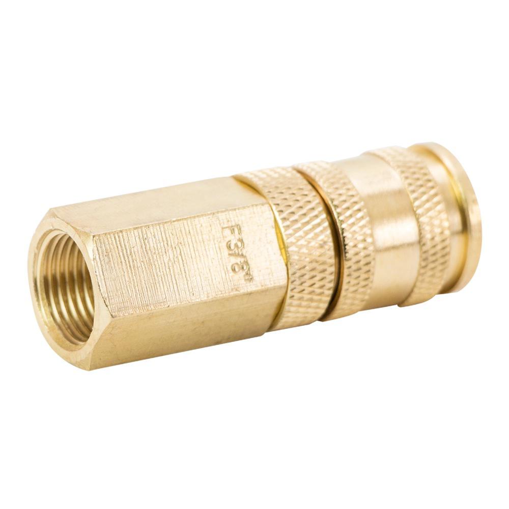 Соединение быстросъемное Sigma усиленное с фиксатором латунь 3/8" (7021651) - фото 4 Соединение быстросъемное Sigma усиленное с фиксатором латунь 3/8" (7021651) - фото 4